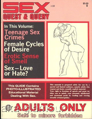 Item #62031 SEX QUEST & QUERY; The Bedside Mating Guide