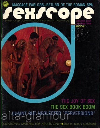 Item #62061 SEXSCOPE; A Survey of Sex Communications Past, Present, and Future
