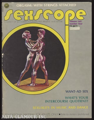 Item #62066 SEXSCOPE; A Survey of Sex Communications Past, Present, and Future