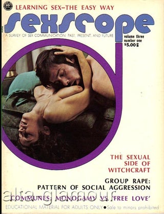 Item #62068 SEXSCOPE; A Survey of Sex Communications Past, Present, and Future