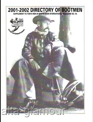 Item #62346 2001-2002 DIRECTORY OF BOOTMEN; Supplement to Tom's Men in Boots Club International...