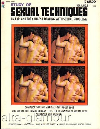 Item #62462 STUDY OF SEXUAL TECHNIQUES; An Explanatory Digest Dealing with Sexual Problems