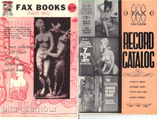 Item #62900 FAX RECORDS | FAX BOOKS; Catalogs