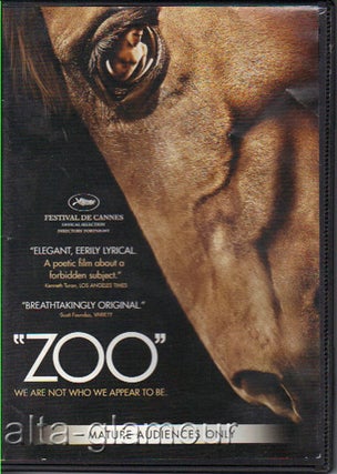 Item #63202 "ZOO": WE ARE NOT WHO WE APPEAR TO BE; DVD. Robinson Devor, Dir