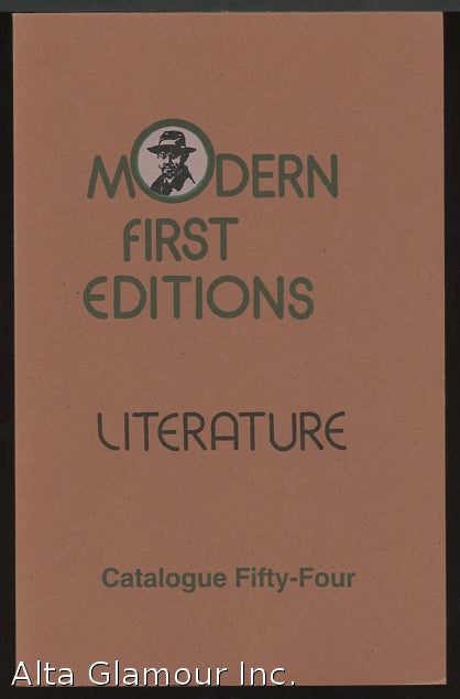 Item #63536 MODERN FIRST EDITIONS: Literature; Catalogue Fifty-Four. Joseph the Provider Books.