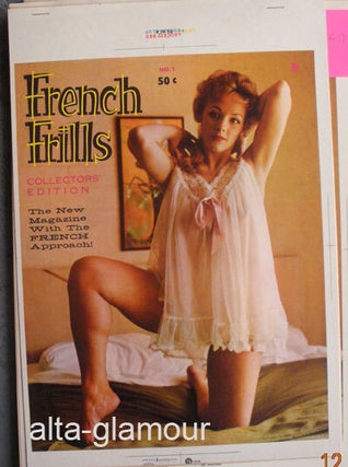 Item #63757 COLOR SEPARATION PROOF - FRENCH FRILLS Vol. 1, No. 1. Milton Luros, Publisher