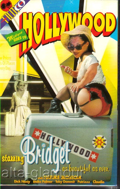 Bridget The Midget - MIDGET GOES TO HOLLYWOOD; VHS