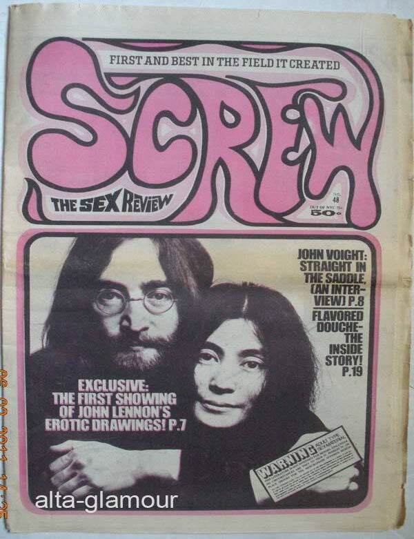 Item #64742 SCREW; The Sex Review. Al Goldstein.