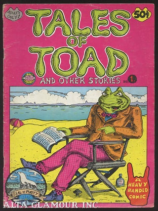 Item #64997 TALES OF TOAD And Other Stories. Bill Griffith