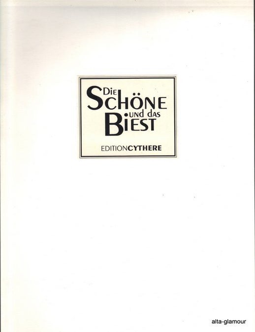 Item #67729 DIE SCH&Ouml;NE UND DAS BIEST; Eine Geschichte (fast) ohne Worte. Roben.