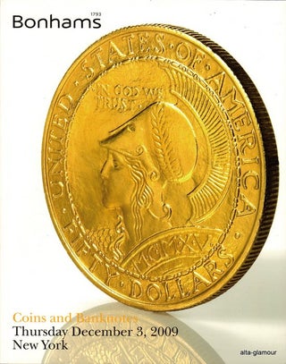 Item #68384 BONHAMS - COINS AND BANKNOTES; Thursday December 3, 2009. Bonhams - Auction catalogue