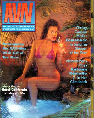 Item #68623 ADULT VIDEO NEWS [AVN] - December 1995; The Adult Entertainment Monthly