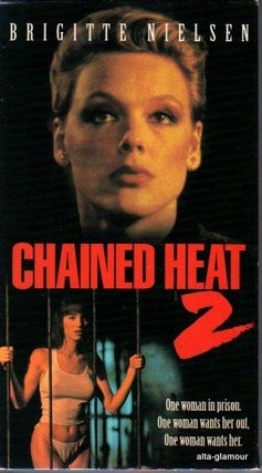 Item #68781 CHAINED HEAT 2; VHS. Lloyd A. Simandl, director