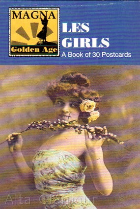 Item #68909 LES GIRLS; A Book of 30 Postcards