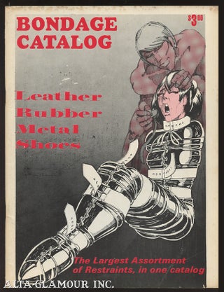 Item #69323 BONDAGE CATALOG; Leather, Rubber, Metal, Shoes. Robert Bishop, illustrations