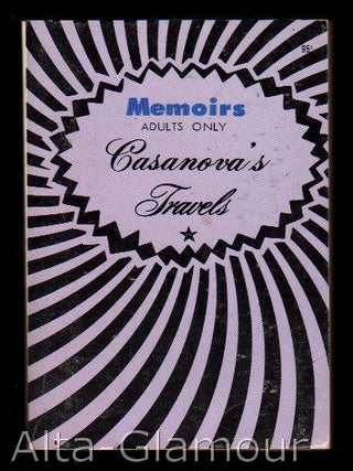 Item #69597 MEMOIRS OF CASANOVA'S TRAVELS. Jacques Casanova