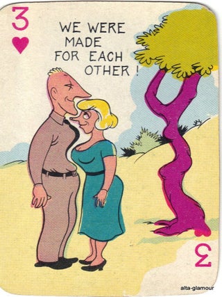 CARTOON PLAYING CARDS - GAGS