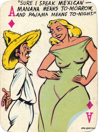 CARTOON PLAYING CARDS - GAGS