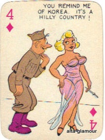 CARTOON PLAYING CARDS - GAGS