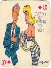 CARTOON PLAYING CARDS - GAGS