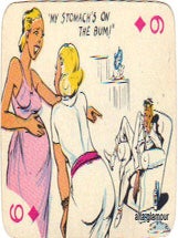 CARTOON PLAYING CARDS - GAGS