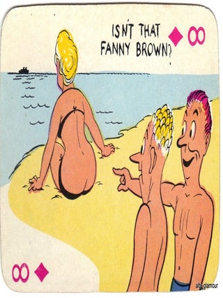 CARTOON PLAYING CARDS - GAGS
