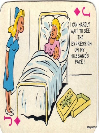 CARTOON PLAYING CARDS - GAGS