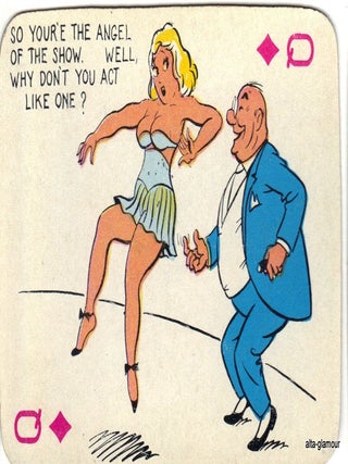 CARTOON PLAYING CARDS - GAGS