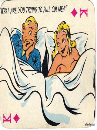 CARTOON PLAYING CARDS - GAGS