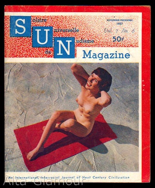 Item #70845 SUN - Solaire Universelle de Nudisme Magazine; An International, Interracial Journal...