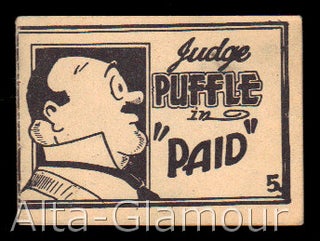 Item #73678 JUDGE PUFFLE IN "PAID" Based on characters, Gene Ahern