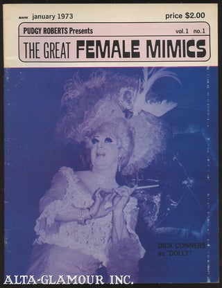 Item #75315 THE GREAT FEMALE MIMICS; Pudgy Roberts Presents. Pudgy Roberts