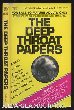 Item #75330 THE DEEP THROAT PAPERS