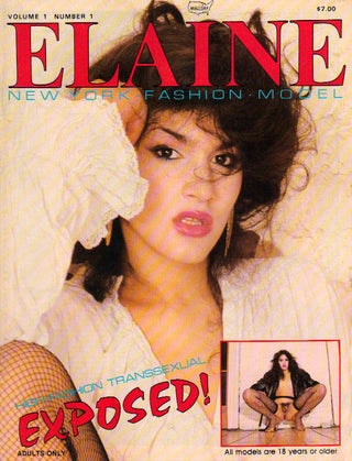 Item #75951 ELAINE; New York Fashion Model - Transsexual Exposed!