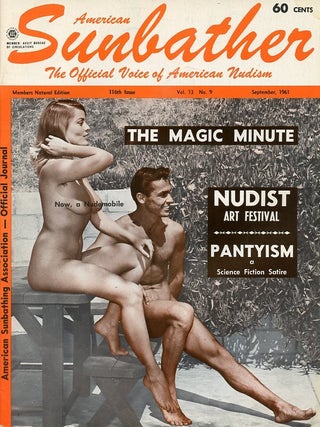 Item #76558 AMERICAN SUNBATHER; The Official Voice of American Nudism