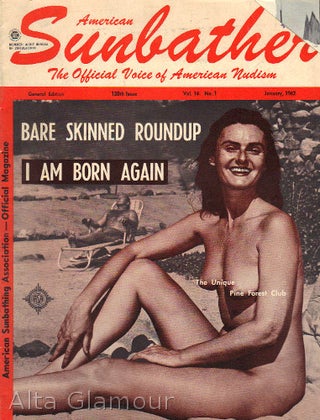 Item #76559 AMERICAN SUNBATHER; The Official Voice of American Nudism
