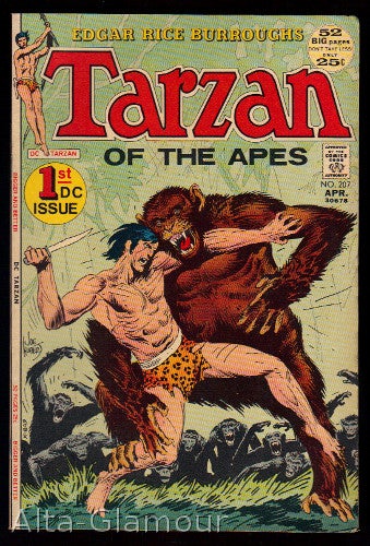 TARZAN OF THE APES. Vol. 25, Nos. 207 First DC Issue and 208