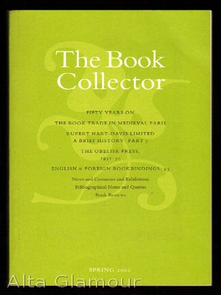 Item #76733 THE BOOK COLLECTOR. Nicolas Barker