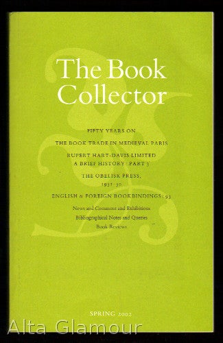 Item #76733 THE BOOK COLLECTOR. Nicolas Barker.
