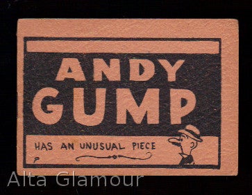 Item #77261 ANDY GUMP; Has An Unusual Piece