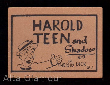 Item #77264 HAROLD TEEN AND SHADOW in THE BIG DICK