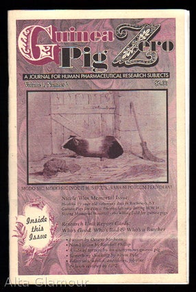 Item #77355 GUINEA PIG ZERO; A Journal For Human Pharmaceutical Research Subjects