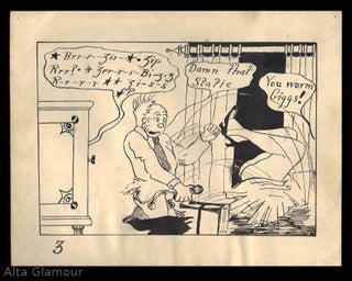 FIVE ORIGINAL PEN AND INK DRAWINGS DONE IN THE STYLE OF A TIJUANA BIBLE