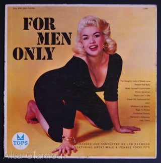 Item #77557 FOR MEN ONLY [Jayne Mansfield cover]. Lew Raymond, arranger-conductor