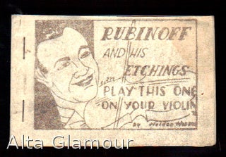 Item #77809 RUBINOFF AND HIS ETCHINGS IN "PLAY THIS ONE ON YOUR VIOLIN"