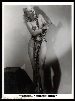Item #77860 GIRLESK SHOW - two promo photographs