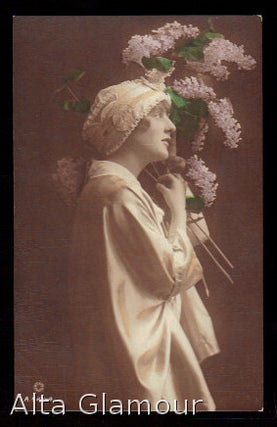 Item #77921 REAL PHOTO POSTCARD OF A BRITISH BEAUTY MISS DRINA VERCHESI