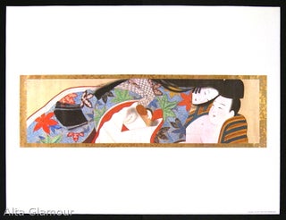 Item #77939 KRONHAUSEN FOR NATIONAL SEX FORUM POSTER - Kangetsu (Japanese) Erotic Scroll Painting