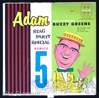 Item #78251 ADAM STAG PARTY SPECIAL - LP Record; Stories For Sex-Minded Males; The bawdiest gags...