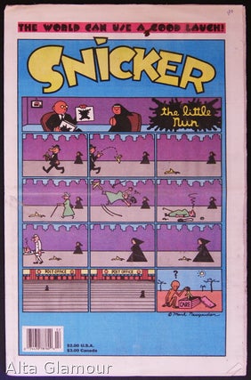 Item #79229 SNICKER; The World Could Use A Good Laugh. Rich Balducci, -publisher